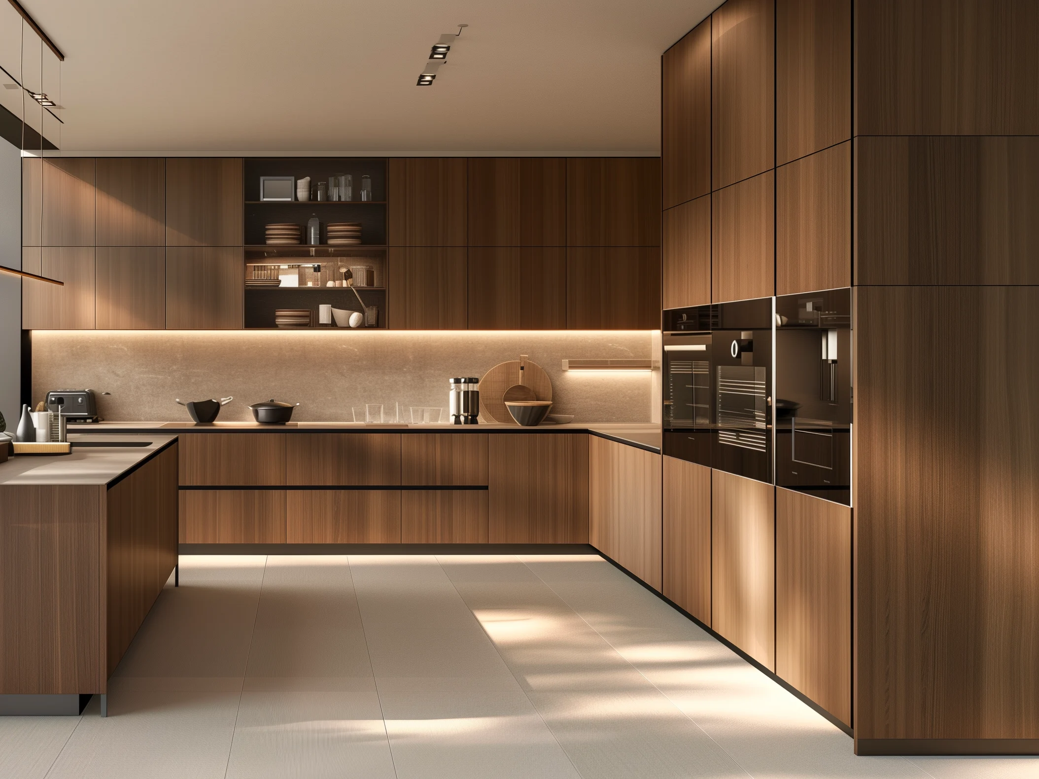 Velike kuhinje po meri - Akcent Nameštaj